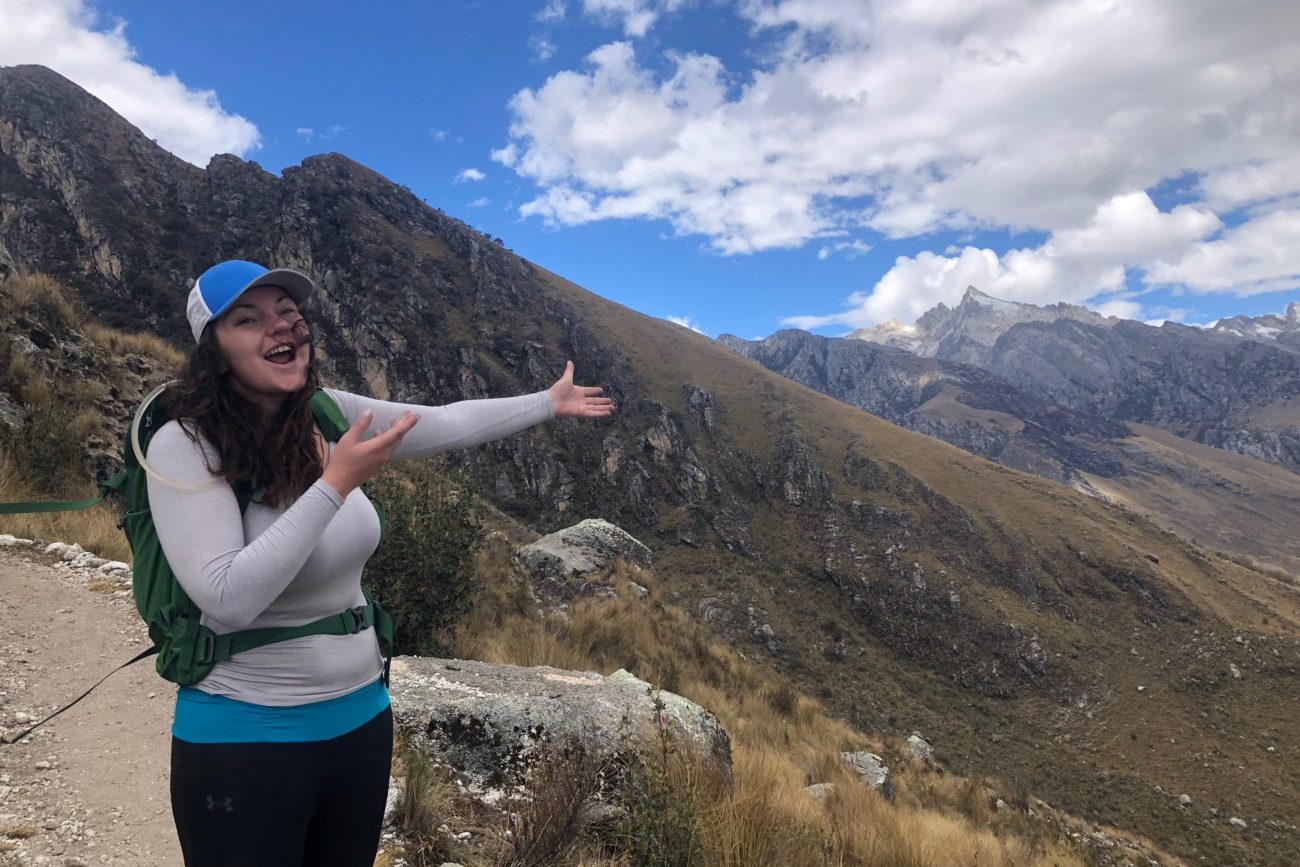 Rachel in Peru